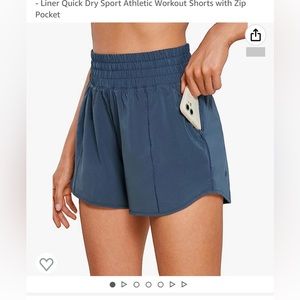 CRZ YOGA High Waisted Running Shorts 2.5”